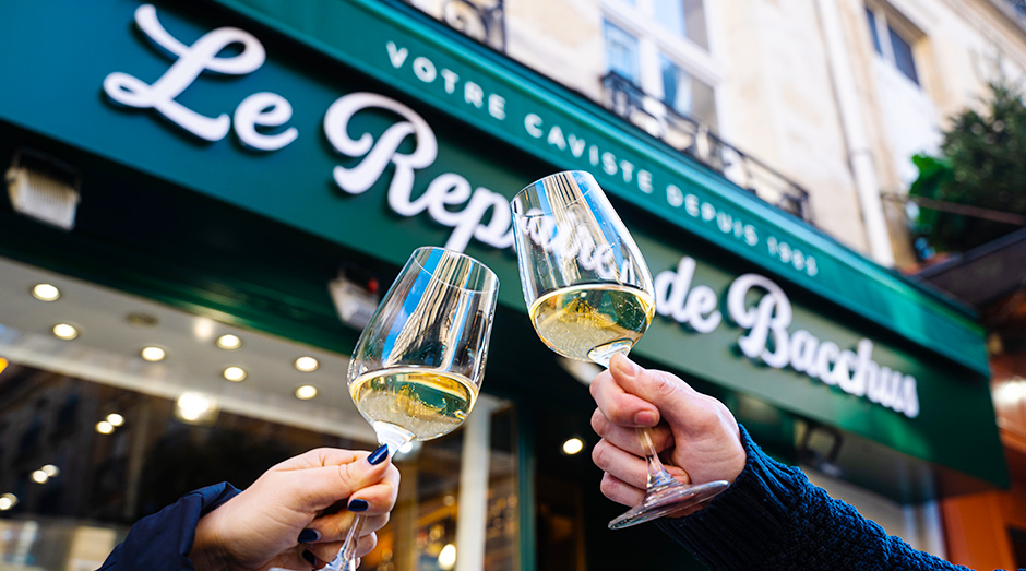 Célébration avec du champagne